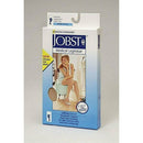 Jobst UltraSheer Knee High Compression Stockings for Circulation, 15-20 mmHg, Natural Beige, Pair