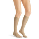 Jobst Ultrasheer Knee-High 15-20 mmHg Compression Stockings, Large, Natural, Pair