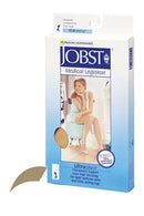 Jobst Ultrasheer Knee-High Compression Stockings, 15-20 mmHg, Honey, durable and lightweight design for moderate compression. Moovkart