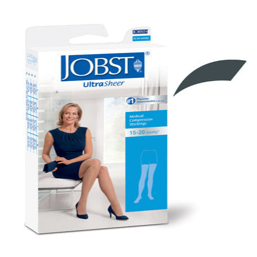 Jobst Ultrasheer 15-20mmHg Compression Pantyhose in Honey color for venous disease relief and comfortable circulation support, Moovkart.



