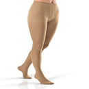 Jobst Ultrasheer pantyhose worn for reduced leg fatigue with elegant sandalfoot design, Moovkart
