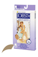 Jobst Ultrasheer Knee-High Compression Stockings 30-40 mmHg, Honey, Pair – Durable, sheer, and therapeutic compression stockings, Moovkart.
