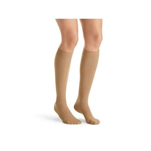 Jobst Ultrasheer 30-40mmHg Knee Hi Large pair, Honey