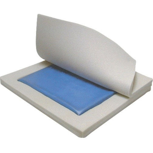Drive Medical Molded Wheelchair Cushion, Gel/Foam, 18 x 16 x 2 Inches