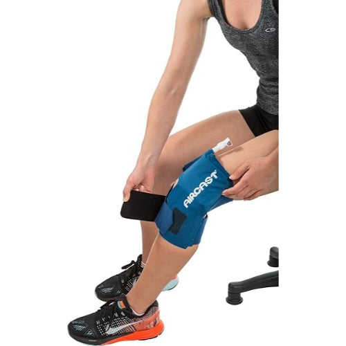 Aircast Cryo Knee Cuff, Large Size cold therapy wrap with adjustable compression and comfort. Moovkart