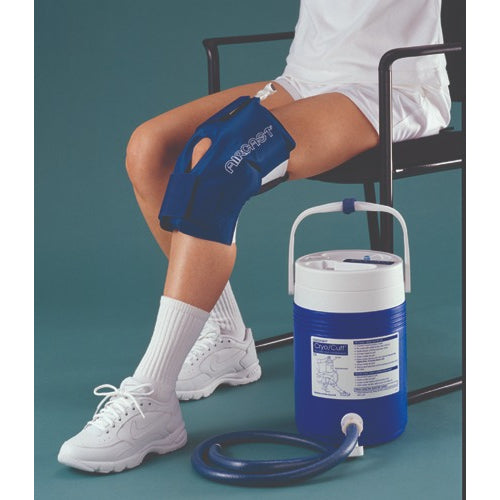 Aircast Cryo Knee Cuff, Large Size, is designed for swelling relief, comfort, and knee pain treatment. Moovkart
