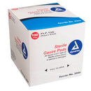 Dynarex Gauze Sponges, Sterile 4 x 4 Inches, 12-Ply, 1/Pouch, Box of 100, Dispenser Pack