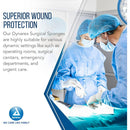 Dynarex Non-Sterile Gauze Sponges 4 x 4 Inches for Wound Cleaning and Dressing, Bag of 200