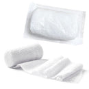 Dynarex Krinkle Gauze Roll 4.5 x 4.1 Yards for Wound Wrapping and Absorption, Single Roll