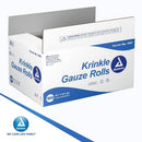 Dynarex Krinkle Gauze Roll 4.5 x 4.1 Yards for Wound Wrapping and Absorption, Single Roll