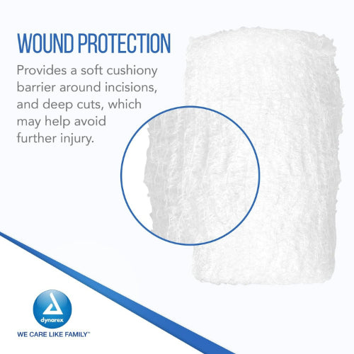 Dynarex Gauze Krinkle Roll 4.5 Inches X 4.1 yards, Each