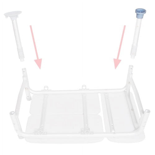Drive Medical Suction Tips for Transfer Bench with durable, non-slip stability solution, Moovkart