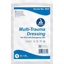 Dynarex Sterile Multi Trauma Dressing 10 x 30 Inches for Large Wounds and Emergency Medical Protection