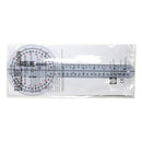 Baseline Plastic Goniometer, Transparent Protractor Tool for Joint Range Measurement, 12 Inches
