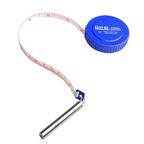 Baseline 60-inch Gulick measurement tape with spring-loaded retractor, Moovkart