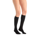 Jobst UltraSheer 20-30 mmHg Closed-Toe Knee-High Compression Stockings, Black, Pair