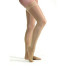 Jobst UltraSheer 30-40 mmHg Thigh-High Compression Stockings, Sun Tan