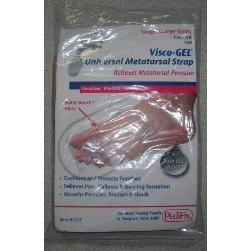 PediFix Visco-Gel Universal Metatarsal Strap Covered Gel Large/X-Large
