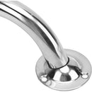 Drive Medical Grab Bar – 32 inches steel knurled chrome bathroom handle for added safety and grip,Moovkart