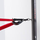 CLX Wall Station Anchor with TheraBand clip-connect resistance tubing for physical rehabilitation training. Moovkart.