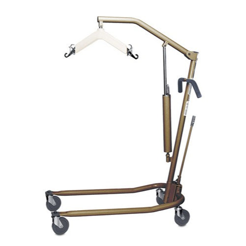 ProBasics Hydraulic Patient Lift with adjustable base, 450 lbs weight capacity for safe and easy transfers, Moovkart.