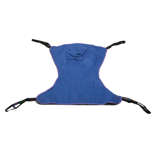 Drive Medical Full Body Patient Lift Sling without Commode Opening, Blue, Medium