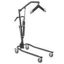 Drive Medical Manual Patient Lift with 6-Point Cradle, Hydraulic System, and Adjustable Base for Smooth Transfers, Moovkart