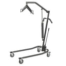 Drive Medical Manual Patient Lift with 6-Point Cradle and Chains, Silver Vein