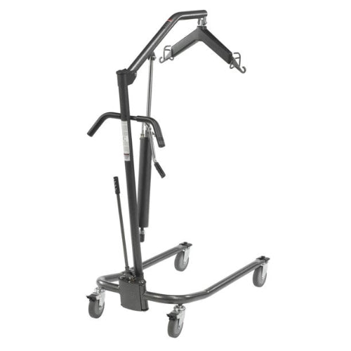 Drive Medical Manual Patient Lift with 6-Point Cradle and Chains, Silver Vein