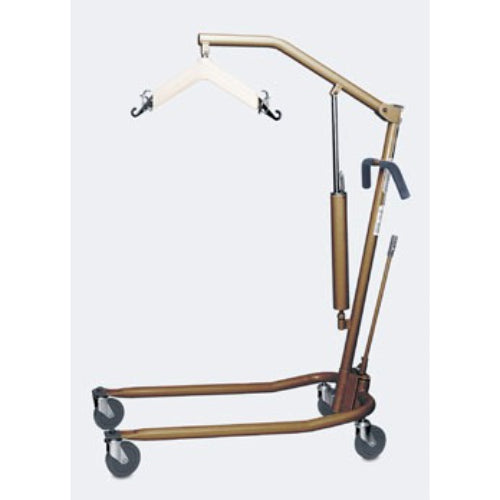 Drive Medical Hydraulic Patient Lifter with 6 Point Cradle for Safe Transfers and Mobility Assistance. Moovkart