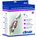 Drive Medical Handheld Shower Head with Diverter, On/Off Switch Handle, 80-Inch Hose