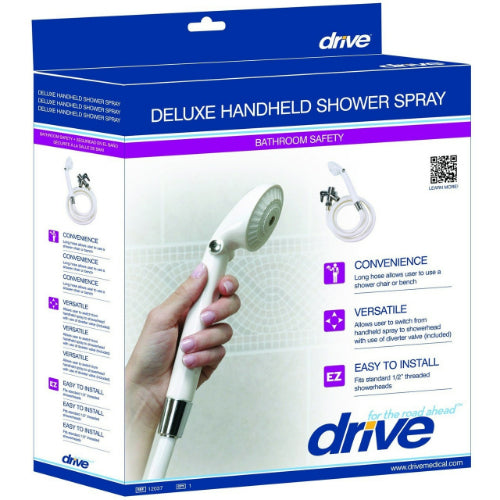 Drive Medical Handheld Shower Head with Diverter