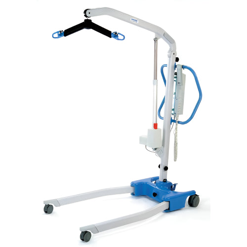 Hoyer Advance Patient Lift with footpad for easy leg spreading and secure 340 lb transfers, Moovkart