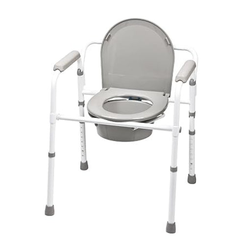 Graham Field 3-in-1 Steel Folding Commode, Case of 4