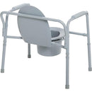 Drive Medical Commode Folding Steel 3-in-1 Competitive Edge Line 4 Casters