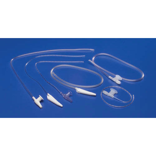 Box of 10 sterile 10 French suction catheters with low-friction plastic glide finish, Moovkart