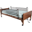 Drive Medical Full Length Hospital Bed Rails, Brown Vein finish adds style and safety to hospital beds. Moovkart