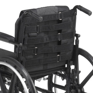 Drive Medical Wheelchair Back Cushion with Adjustable Tension for 16 to 21 Inch Wide Wheelchairs, 2 Pack Hover