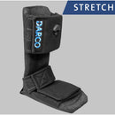 Darco Pneumatic Night Splint for Plantar Fasciitis Heel Pain and Achilles Tendon Support, Black