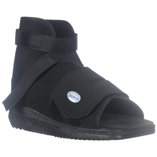 Darco Slimline Cast Boot Black Square Toe, Adult, X-Small