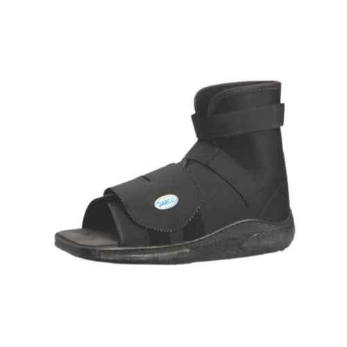 Darco Slimline Cast Boot Black Square-Toe Adult, Small