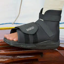 Large Darco Slimline Cast Boot with rocker sole and removable EVA cushioning for smooth mobility, Moovkart