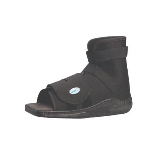 Slimline Cast Boot Black Square-Toe Adult X-Lge
