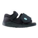 Darco Med-Surg Shoe, Men’s Large, Black, Square Toe Surgical Shoe with Rocker Sole