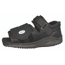 Darco Med-Surg Shoe, Women’s Large, Black, Square Toe with Rocker Sole for Post-Op Use