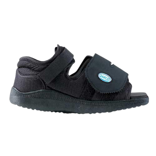 Darco Med-Surg Shoe Black Square-Toe Women's Large