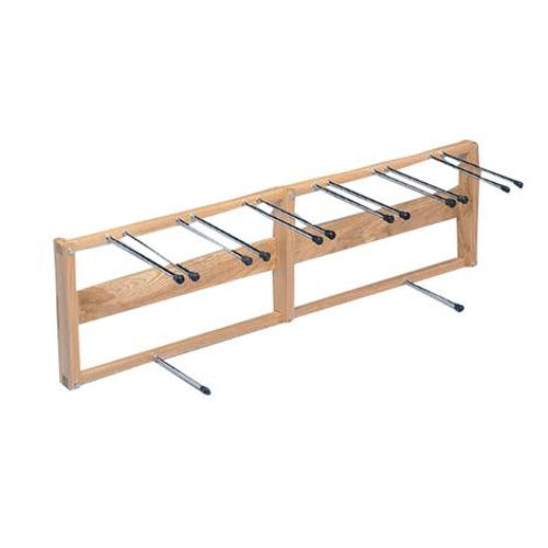 Bailey Crutch and Cane Rack – Durable wall-mounted storage for organized crutch and cane placement, space-saving, Moovkart.