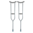 Dynarex Heavy Duty Steel Crutches for Bariatric Tall Adults – Durable Mobility Support, Adjustable & Comfortable, Moovkart.