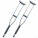 Drive Medical EZ Adjustable Aluminum Crutches, Lightweight and 300 lbs Capacity, Youth Size