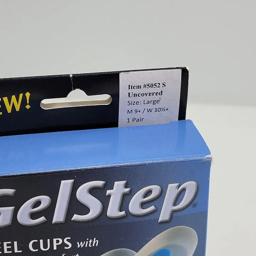 PediFix GelStep Heel Cups, Soft Spur Spot-Uncovered